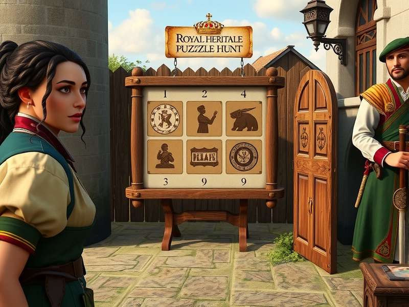 Royal Heritage Hunt development team working on historical accuracy