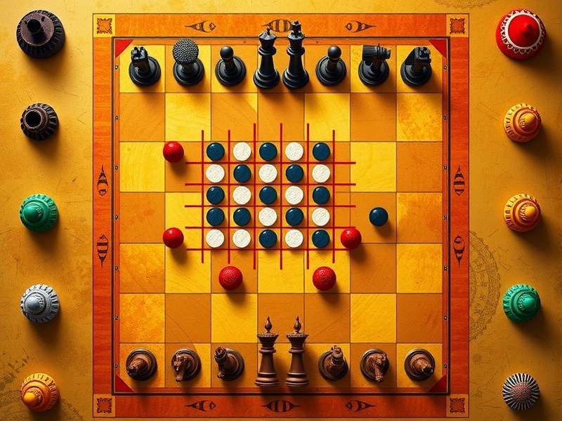 Advanced strategic positions in Bengali Chess Dominator showing tactical combinations