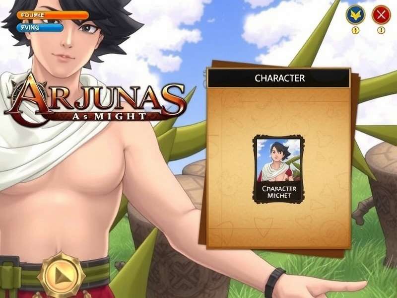 Arjuna S Might Game Main Screen