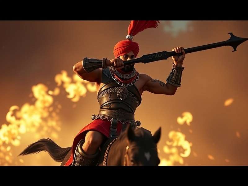 Mace Dominator Sikh gameplay screenshot showing warrior in action