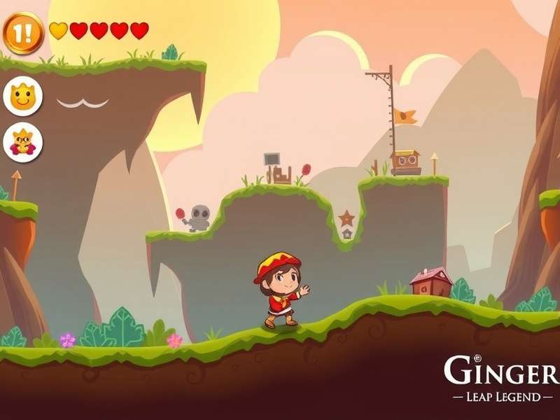 Ginger character from Ginger Leap Legend