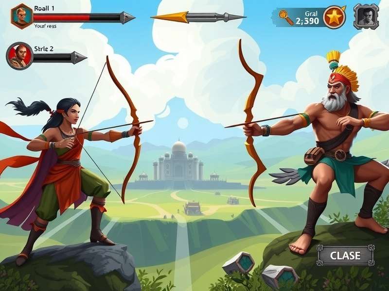 Realm Battle Indian Archers character selection screen