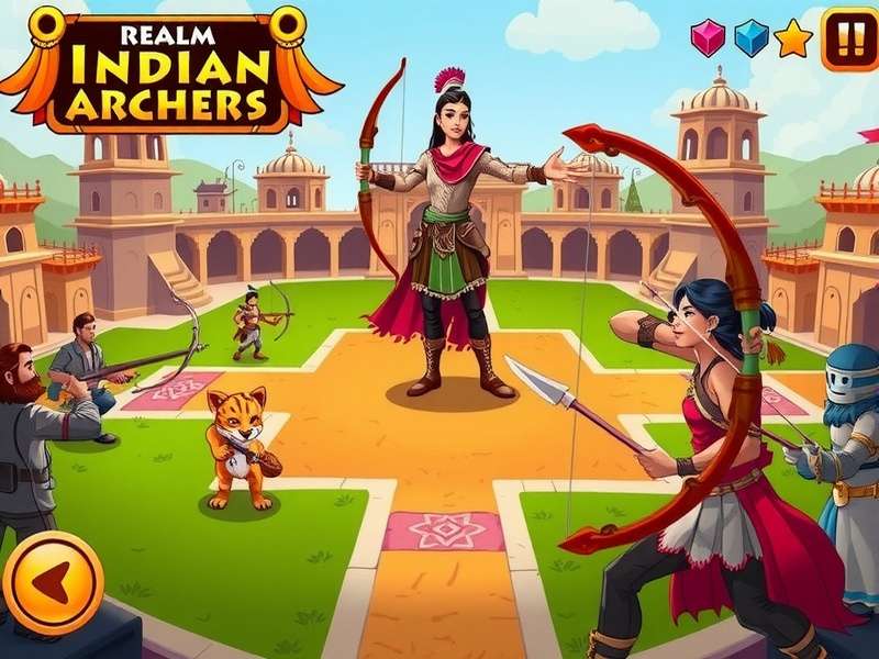 Realm Battle Indian Archers gameplay screenshot