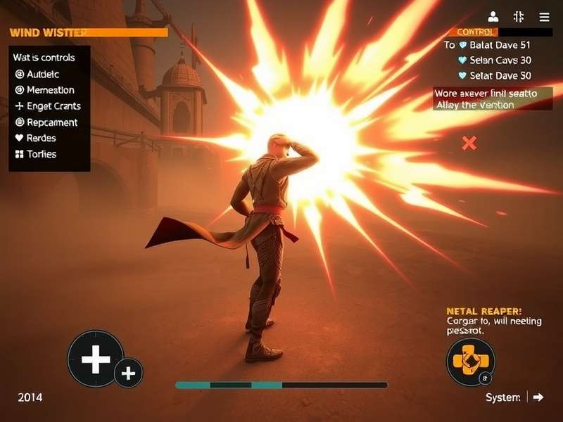 Dust Devil Master character selection screen