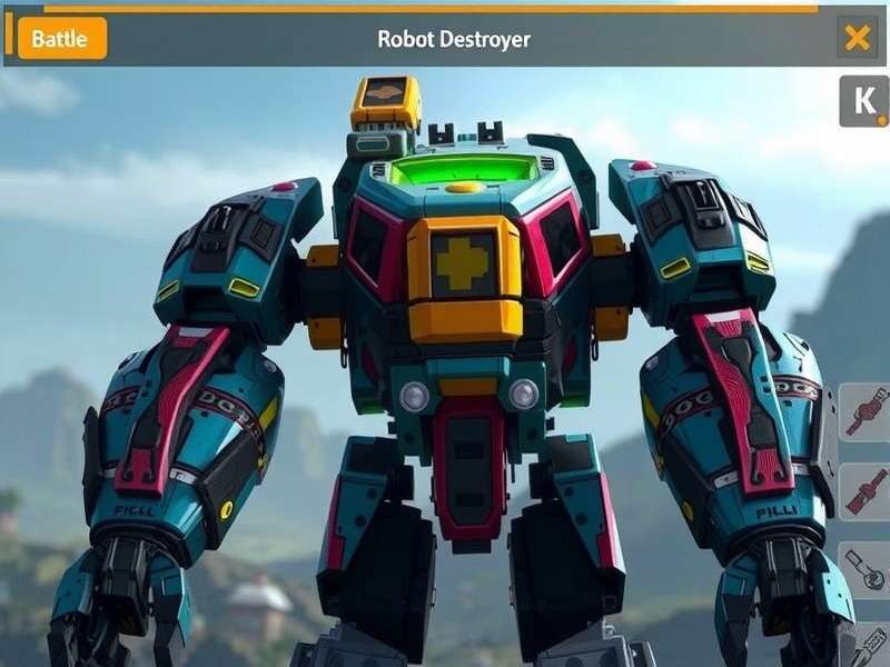 Kol Robo Siege Destroyer Robot Customization