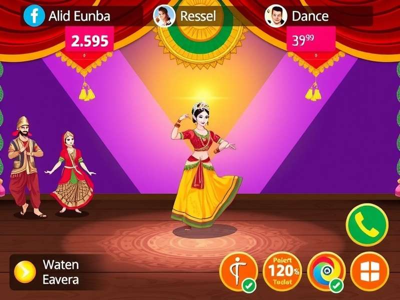 Indian Dance Extravaganza gameplay screenshot