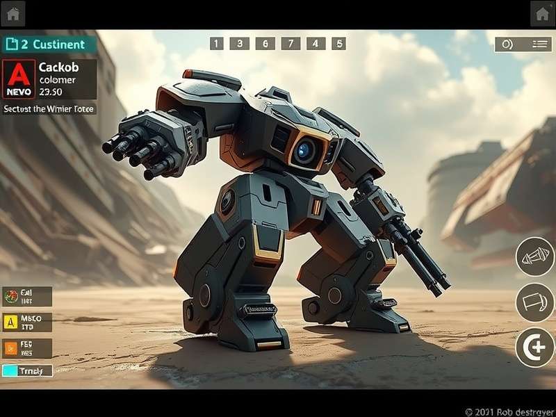 Kol Robo Siege Destroyer Battle Interface