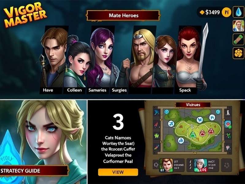 Vigor Voyage Master gameplay screenshot showing character and environment