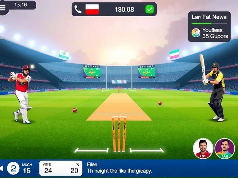 Cricket Royale India Tournament Scene