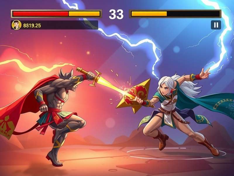 Lightning Panther Fury game screenshot showing character in action