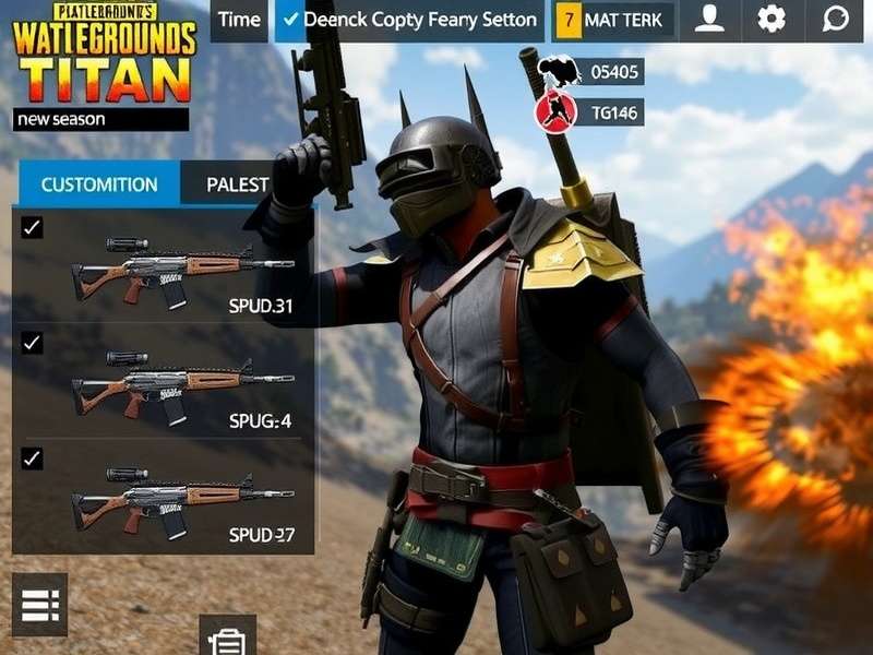 PUBG Warlord Titan new season update