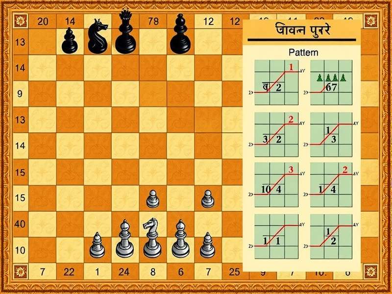 Detailed diagram showing movement patterns of Bengali Chess Dominator pieces