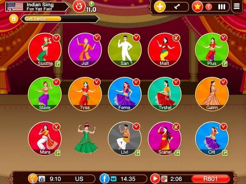 Various Indian dance styles in Indian Dance Extravaganza