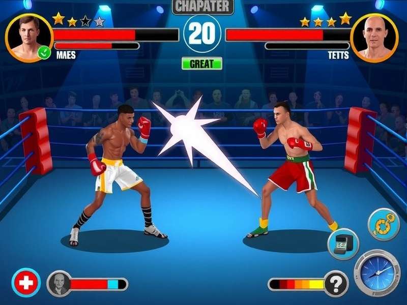 Champion Boxing Brawl character selection screen