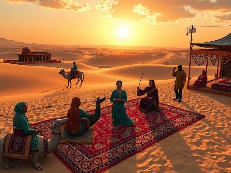 Rajasthan Rendezvous traditional art and craft demonstration