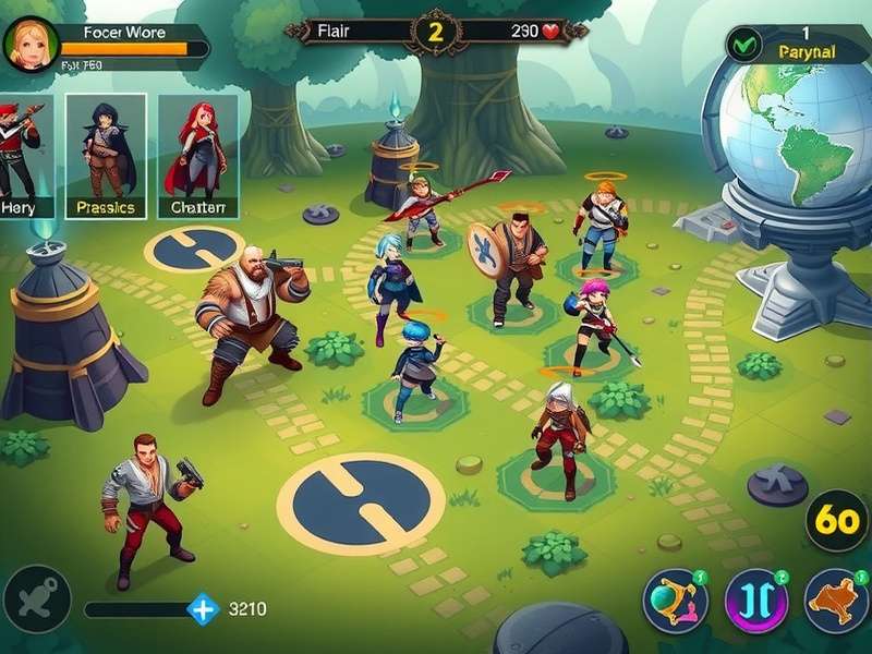 Fennel Flurry gameplay screenshot showing character selection and vibrant environments