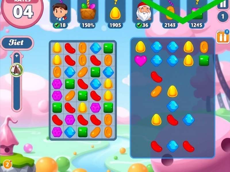 Candy Quest characters including Raju and Jalebi Jinn