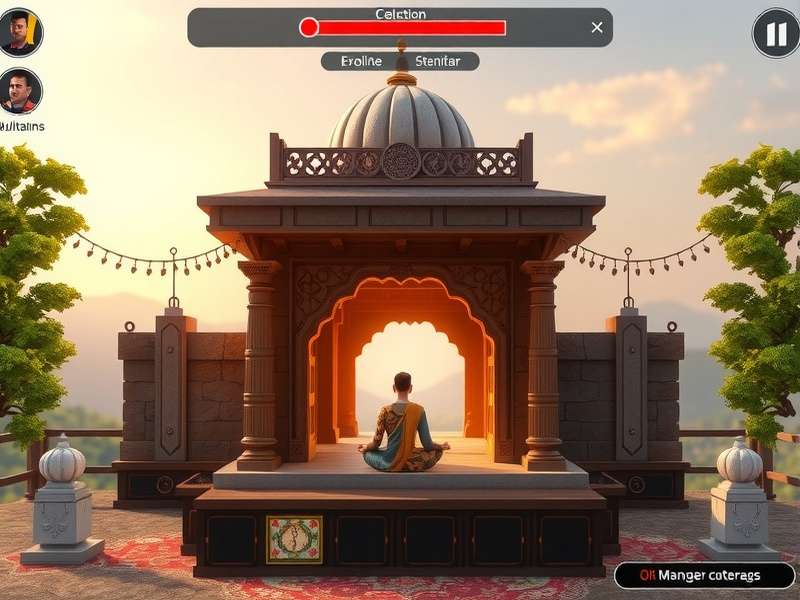 Solemn Tulsi Pilgrimage character customization interface