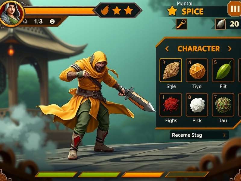 Biryani Tenacious Combatant character selection screen