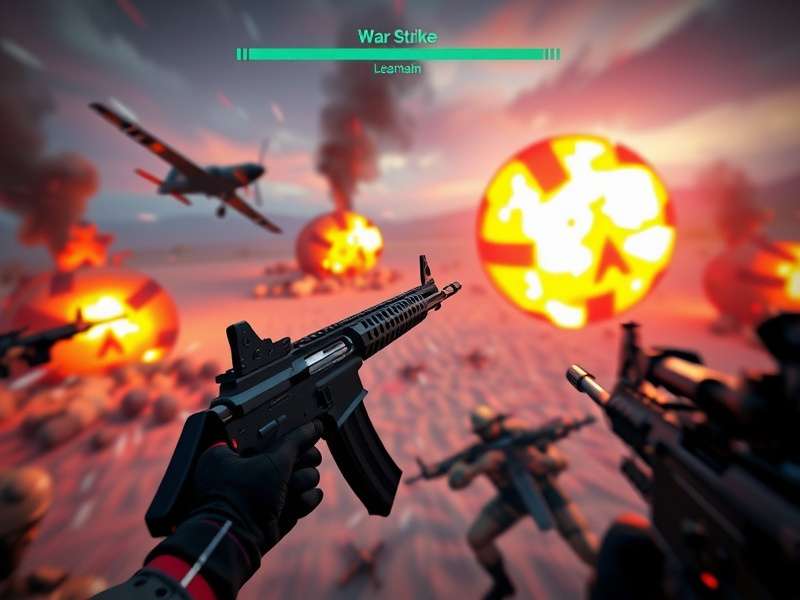 War Strike weapon customization interface