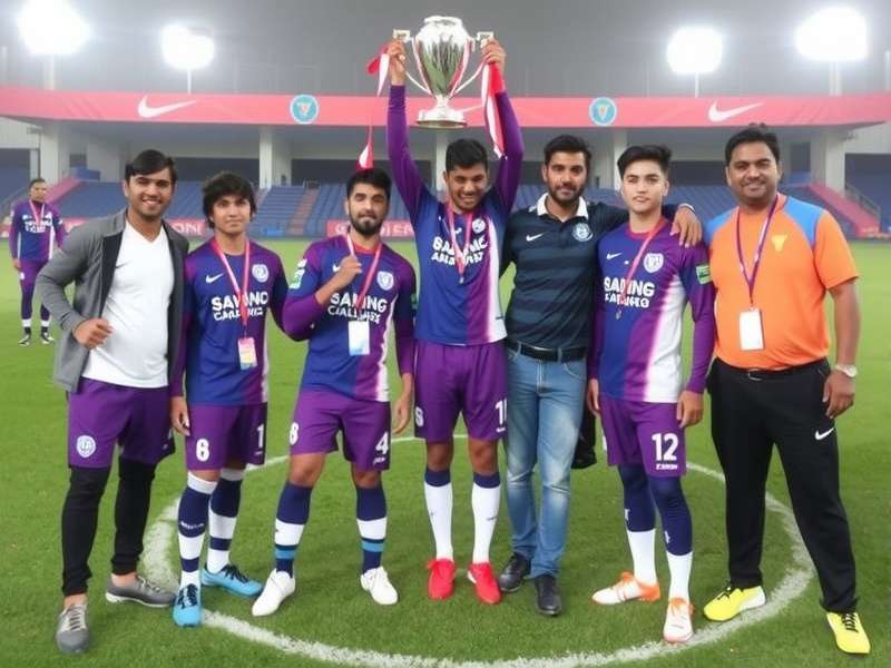 Bengaluru FC Agile Attackers championship celebration