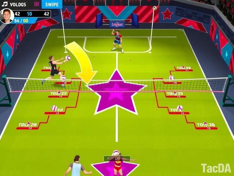 Dynamo Volley Gladiators tournament bracket showing competitive matchups