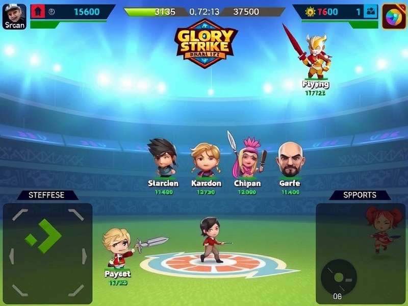 Glory Strike Bharat Blitz control interface