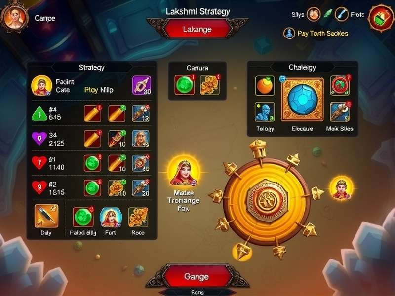 Lakshmi S Loot resource management screen