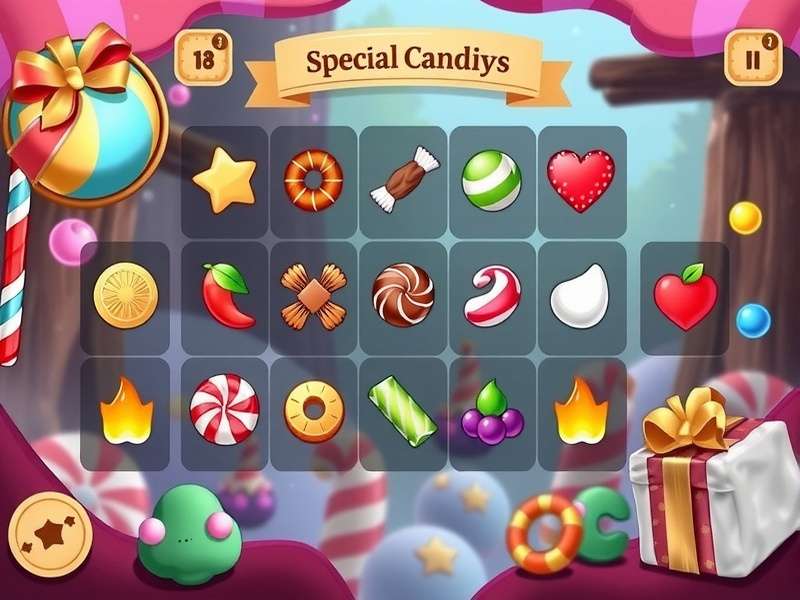 Candy Exploration Quest gameplay screenshot