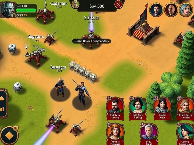 Cumin Royale Virtuoso gameplay screenshot showing strategic interface