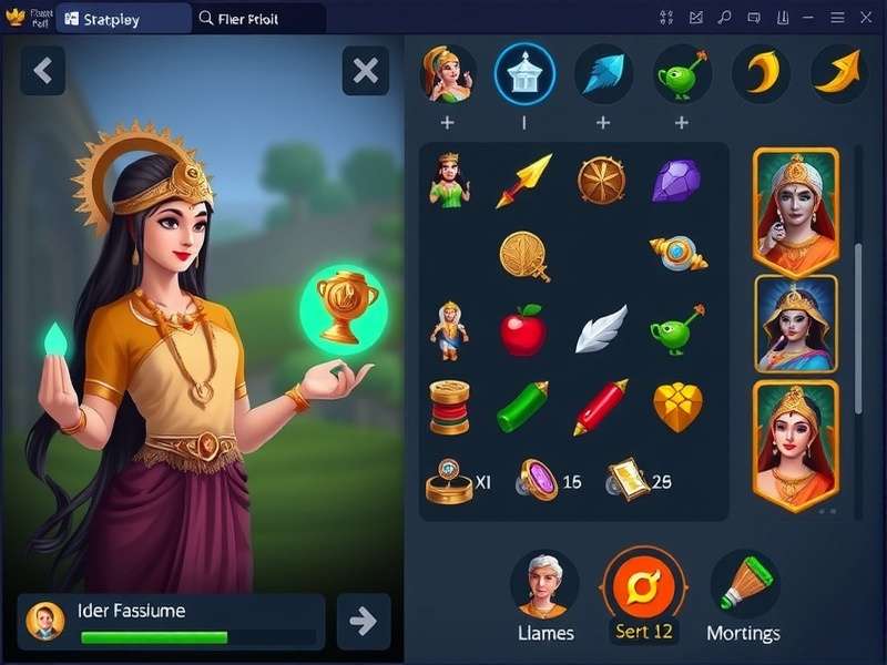 Lakshmi S Loot gameplay interface showing strategic elements