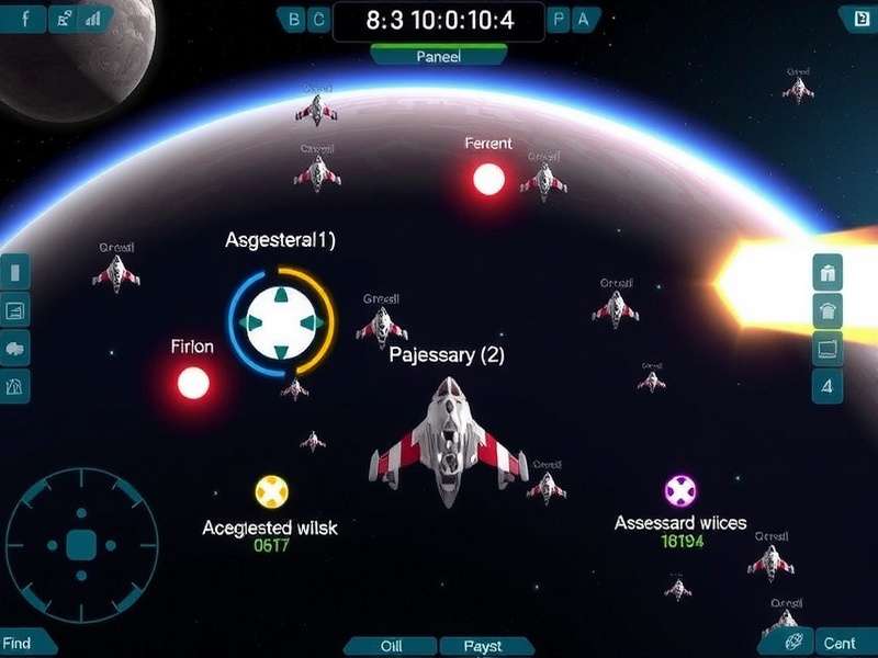 Space Fleet Commander Game Interface