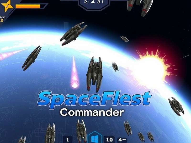 Space Fleet Commander Combat Scene
