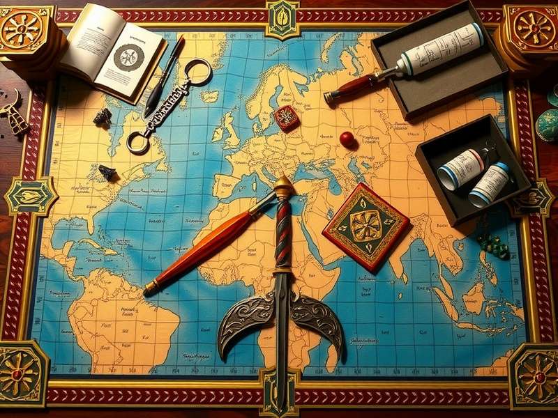 Historical artifacts related to Sacred Odyssey Sacred Pursuit