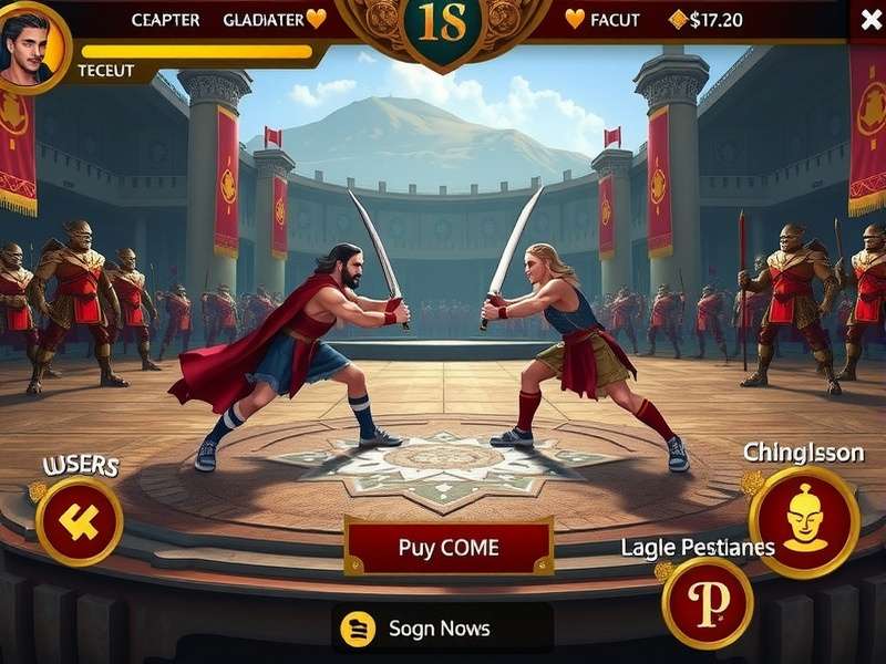 Valor S Supreme Gladiator competitive tournament scene