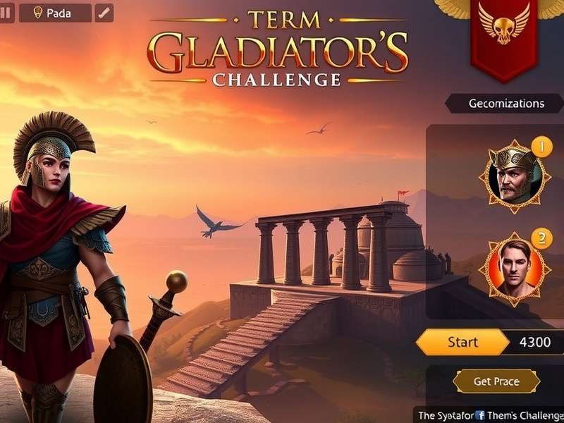 Term Gladiator S Challenge character customization