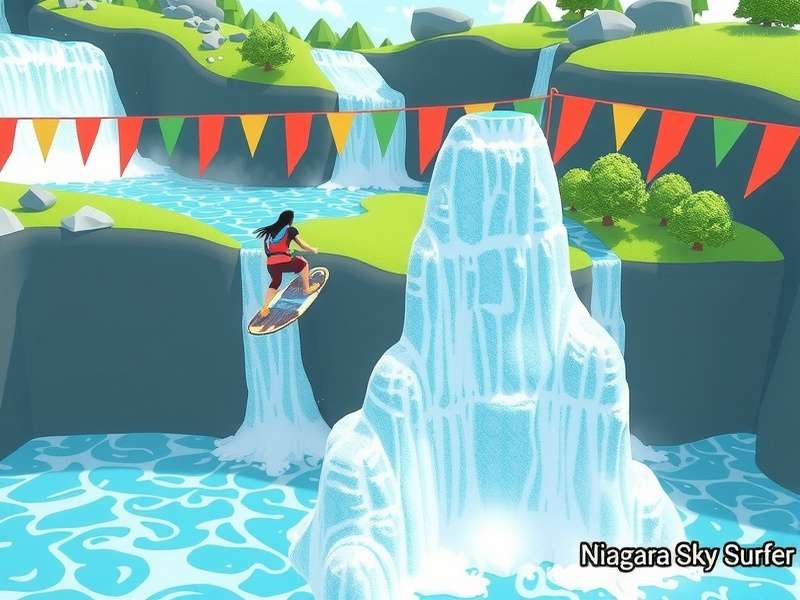 Niagara Sky Surfer control scheme illustration