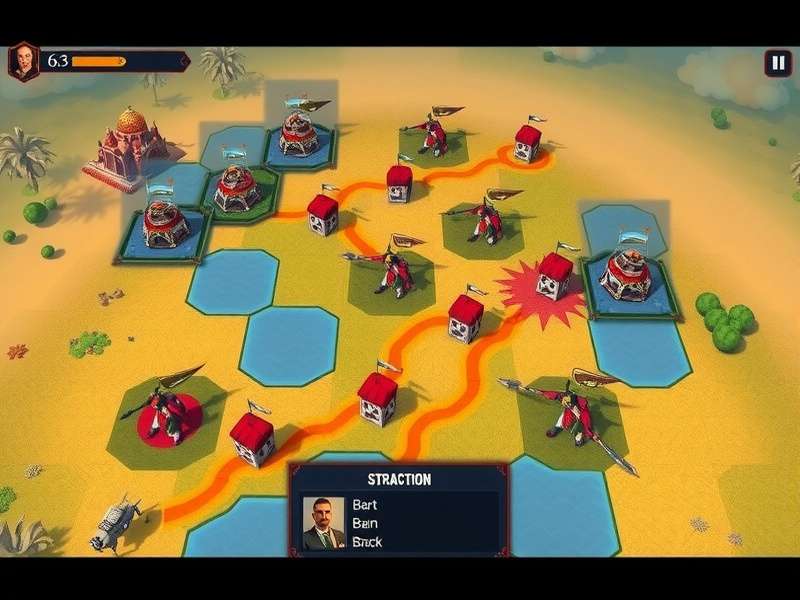 Bhopal Conquerors gameplay screenshot showing strategic battle