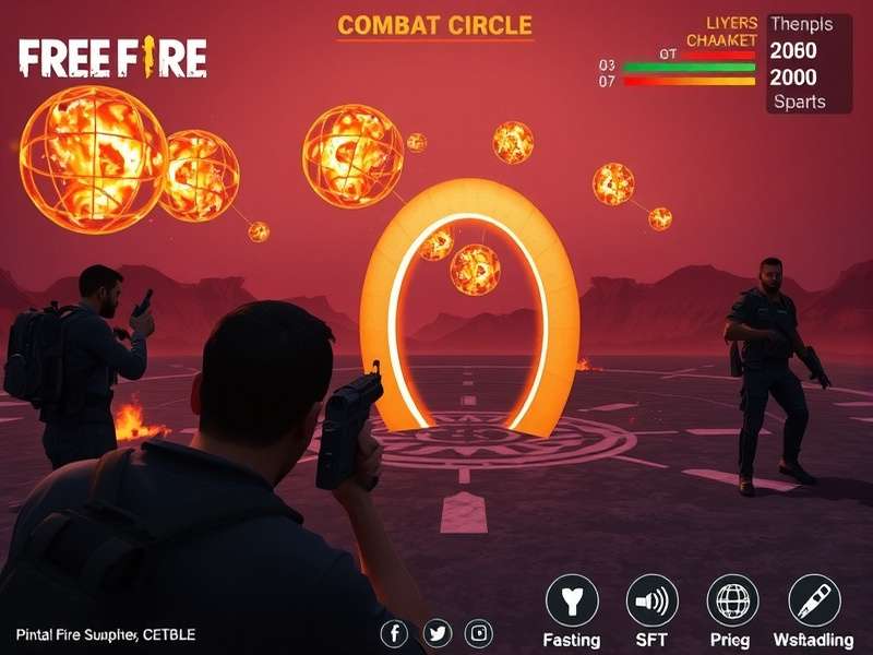 Free Fire Combat Elite character selection screen