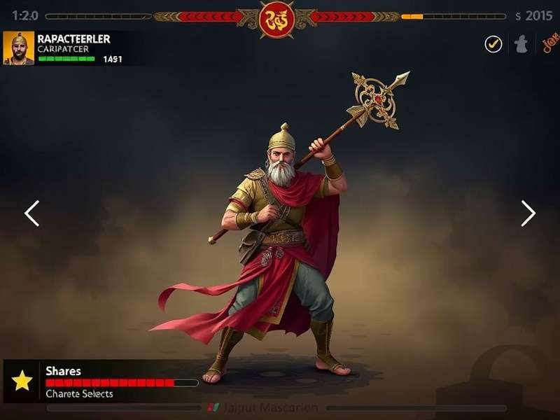 Rajput Mace Overlord character selection screen