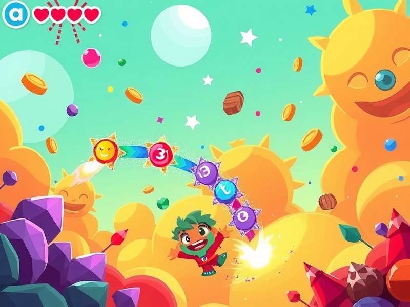 Advanced strategies in Holi Dash Explosion showing complex color patterns