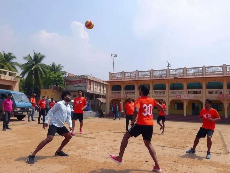 Hyderabad Volley Rampage gameplay action