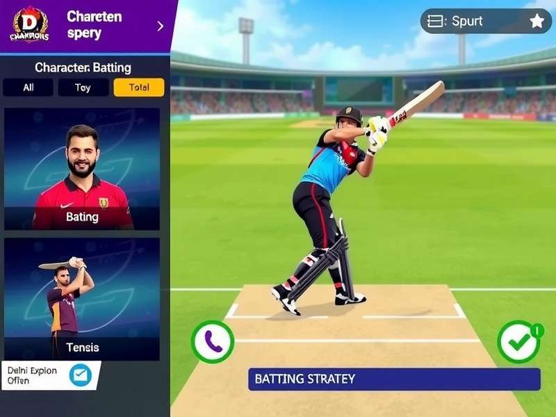 Delhi Champions character customization screen