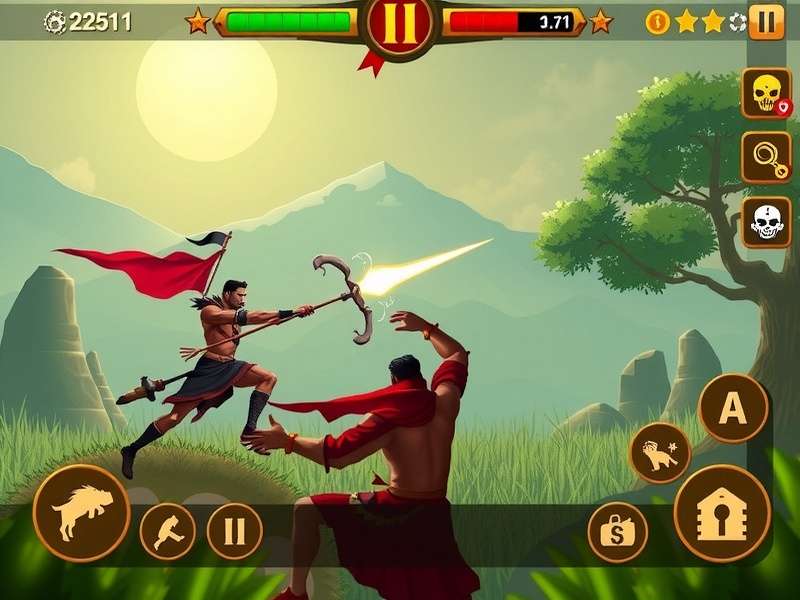 Archero Epic Indian Battle gameplay screenshot