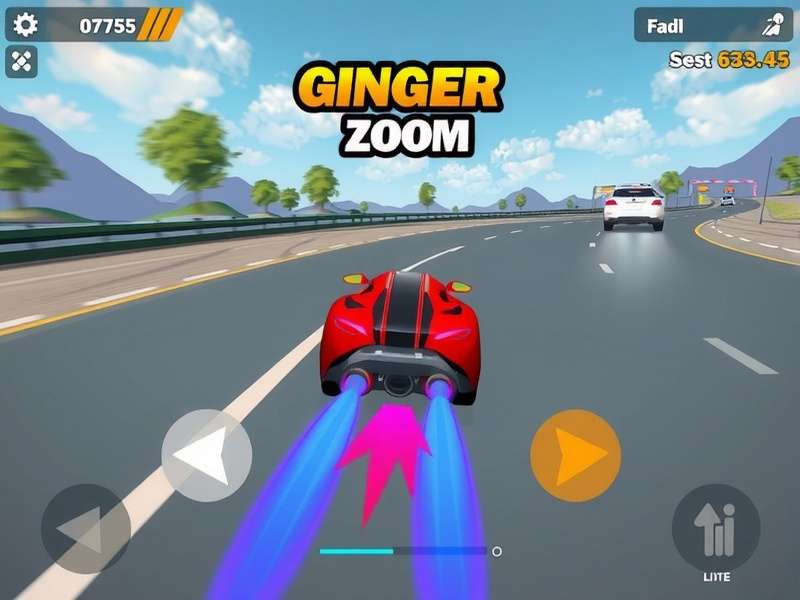 Ginger Zoom Vanguard car customization screen