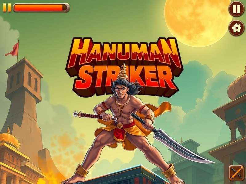 Hanuman Power Striker Story Scene