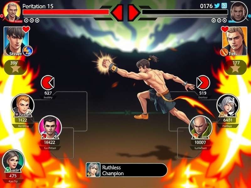 Ruthless Champion tournament gameplay