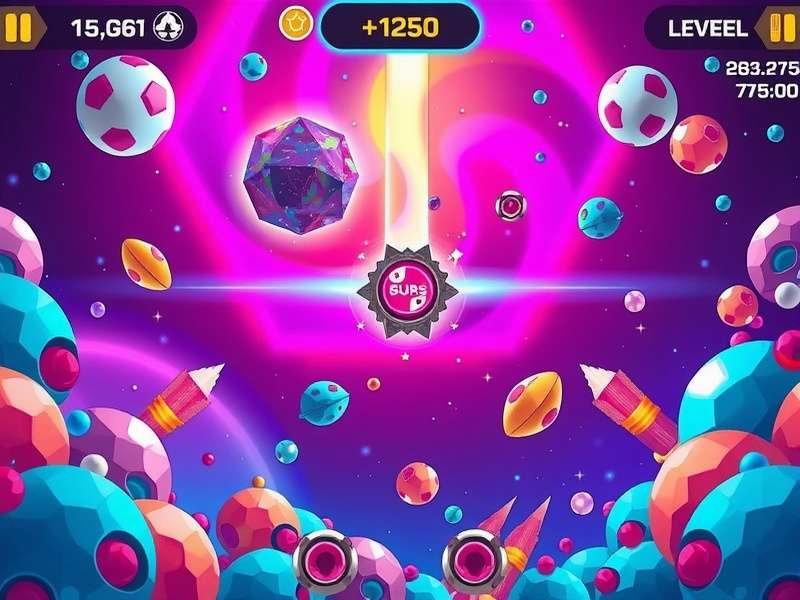 Smash Hit Galaxy development team working on game design