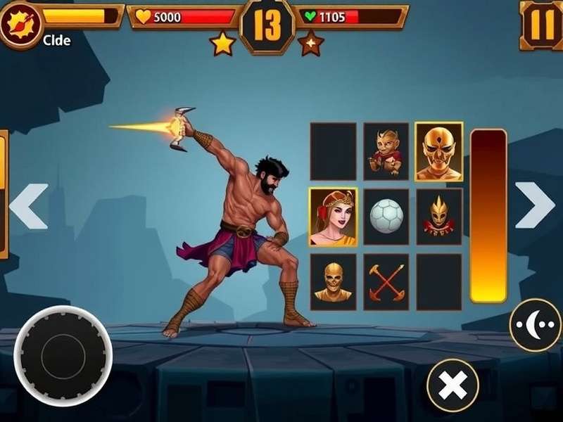 Desi Gladiator Fight gameplay screenshot showing character combat
