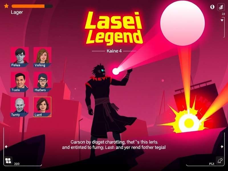 Lassi Laser Legend development team working on game design